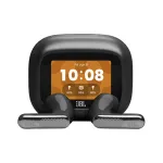 JBL LIVE Flex 4 belaidės ausinės su adaptyviu triuk&scaron;mo slopinimu, juodos