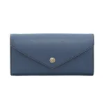 Michael Kors Jet Set Travel Saffiano Leather Wristlet Wallet Navy su aukso spalvos furnitūra