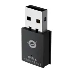 Conceptronic ABBY26B WiFi 6 AX900 dviejų juostų USB ir Bluetooth 5.3 adapteris