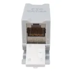 Equip Cat6A ekranuotas keystone movas 1xRJ45 DIN rail pilkas