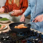 Tefal Expertise Plus 24 cm keptuvė su nelipnia danga ir Thermo-Spot indikatoriumi