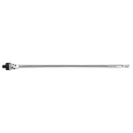 NEO TOOLS 1/2 inch Artikuliuota reketinė rankena su pasukama galvute, 610 mm, 72 dantys, chromvanadinio plieno, poliruoto chromo