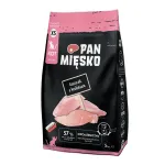 Pan Mięsko Sausas Kačių ėdalas Vi&scaron;tiena su Triu&scaron;iu Kačiukams XS 5 kg