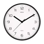 MAULdrip sieninis laikrodis 25 cm kvarcinis juodas