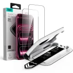 ESR Ultra-Fit Classic grūdinto stiklo ekrano apsauga 2 vnt., iPhone 17 Pro / 18 Pro &ndash; juoda
