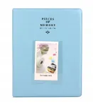 LOVEINSTANT didelis fotoalbumas 128 nuotraukų, skirtas Instax Mini 7 8 9 11, &scaron;viesiai mėlynas