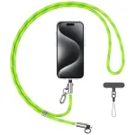 USAMS SJ746 30W USB-C į Lightning įkrovimo laidas su dirželiu 1,2 m, žalias
