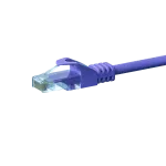 DSIT CAT5e tinklo kabelis U/UTP 0,5 m violetinis 100% varis