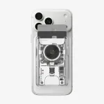 SPIGEN Ultra Hybrid Wallet MagSafe magnetinis kortelių laikiklis NEO One - juoda