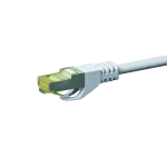 DSIT Cat.7 S/FTP (PiMF) RJ45 trumpasis laidų jungiklis, baltas, 0,25 m (DC-72-002)