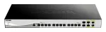 D-Link DXS-1210-16TC/E valdomas L2 10G Ethernet jungiklis (100/1000/10000) pilkas