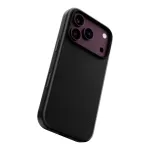 CARE by PanzerGlass Solo vegano odos dėklas juodas su MagSafe, skirtas iPhone 17 Pro