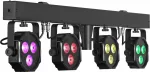 EUROLITE LED KLS-402 Compact Light Set AIR 4x RGB/WW Spot &scaron;viestuvai su AirW belaidžiu DMX