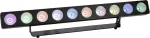EUROLITE LED Pixel Matrix Bar 10 RGB/WW LED scenos &scaron;viestuvas 10x12W Pixel-DMX Art-Net