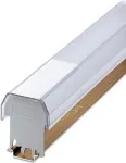 Phoenix Contact CLIPFIX 5022627 universalus DIN bėgio tvirtinimo adapteris, permatomas poliamidas, 42 x 9,5 x 22 mm