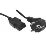 EXERTIS CONNECT maitinimo laidas, IEC C13, juodas, 2,5 m (EXC808020)