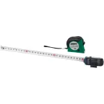 Br&uuml;der Mannesmann M80503 5 m matavimo juosta su 19 mm plienine juosta, gumuotu ABS korpusu, metrinė, II klasė