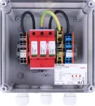 DEHN DCU 2 YPV 1100 1M 2S nuolatinės srovės sujungimo blokas PV sistemoms, 1100 V DC, 1 MPPT, 2 eilutės, IP65 900913