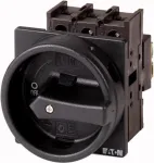 Eaton P1-25/EA/SVB-SW 3 polių pagrindinis jungiklis, 25 A, IP65, juodas 048365