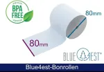 ARTDEV Blue4est&reg; ekologi&scaron;kas termo popieriaus ritinys 80mm x 80m, 12mm įvorė, mėlynas, 52g, 35 metų archyvavimas, be BPA ADT808012-BT-BLUE4EST-55