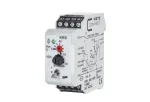METZ CONNECT 110666 galios relė, balta, DPDT, 24V DC, 8A, PCB montavimas