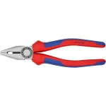 Knipex universalinės replės su 2-komponentėmis rankenomis, 200 mm