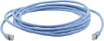 Kramer C-UNIKAT serijos C-UNIKat-2 tinklo kabelis RJ-45 male to RJ-45 male 61 cm U/FTP CAT 6a ekranuotas be halogenų snagless atsparus mėlynas RAL 5012 99-3460002