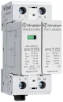 Finder 7P.02.8.275.1012 2 tipo vir&scaron;įtampių ribotuvas, 1 polius, 275 V AC, 60 kA, DIN bėgiui