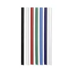 DURABLE suspaudimo juostos A4 6 mm, 50 vienetų paketas, juodos 293101