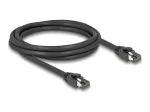 DeLOCK RJ45 tinklo kabelis Cat.8.1 S/FTP 2m 40Gbps juodas