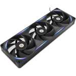 NZXT Performance F360X RGB korpuso au&scaron;inimo ventiliatorius, 360 mm, su vienu rėmu, juodas