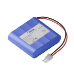 Akyga AKY2834 Li-Ion akumuliatorių paketas INR18650-128M-1S4P PCM WC2S, 3,6 V, 12800 mAh, Cvilux 2 kontaktų