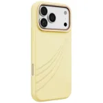 UNIQ Coehl Serina dėklas, skirtas iPhone 18 Pro Max / 17 Pro Max, magnetinis įkrovimas, geltonas