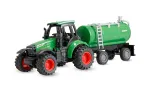 Amewi metalinis traktorius su cisternos priekaba, 1:64, RTR, žalias