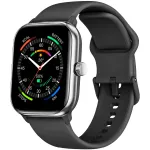 Beafon SmartWatch 201 (201_EU001BS) i&scaron;manusis laikrodis, kvadrato formos, juoda-sidabro spalvos