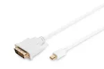 Kabelis DisplayPort 1.1a mini DP-DVI tipas MM 2.0m