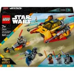 LEGO Star Wars Flame Speeder 75414 sniego transporto priemonės rinkinys &ndash; 349 dalių, 3 minifigūrėlės, nuo 7 metų