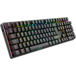 Žaidimų klaviatūra SKILLER SGK36W, juoda, DE i&scaron;dėstymas, Huano Red jungikliai