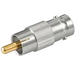 Microconnect BNCRCAADAPTOR lyties keitiklis RCA BNC sidabrinis