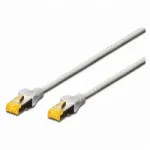 DIGITUS CAT6A S/FTP patch kabelis, 10 m, pilkos spalvos
