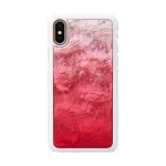 Telefono dėklas iKins, skirtas iPhone XS / iPhone X &mdash; Pink Lake White, apsauginis dangtelis