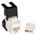 Lanview LVN128143 Cat6 neekranuotas Flip Jack RJ45 keystone modulis