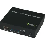 Garso signalo įterptuvas Techly IDATA-HDMI-AI4K