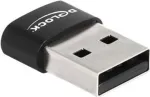 Delock USB adapteris USB (M) į USB-C (W) USB 2.0 5 A juodas (60002)