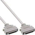 InLine SCSI II kabelis 50 kontaktų Mini D-sub ki&scaron;tukas / ki&scaron;tukas 15514