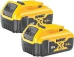 DEWALT DCB184P2-XJ 18V 5Ah akumuliatorių rinkinys &ndash; baterija &ndash; 5000 mAh
