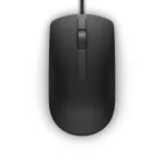 DELL MS116 pelė Office ambidekstrinė USB Type-A optinė 1000 DPI