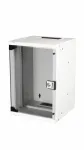 Equip Eco Mount sieninis 10 inch kabinetas, 9U, 300x300 mm, RAL7035 pilkas