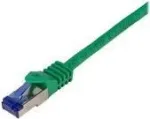 Logilink Professional Ultraflex - jungiamasis kabelis - RJ-45 (M) į RJ-45 (M) - 50 cm - 6 mm - S/FTP - Cat.7 (laidas) / CAT 6a (lizdai) - halogenų neturintis, liejinis, be užkabos - žalias RA
