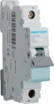 Automatinis jungiklis Hager MB199 B charakteristika 1P 1 modulis